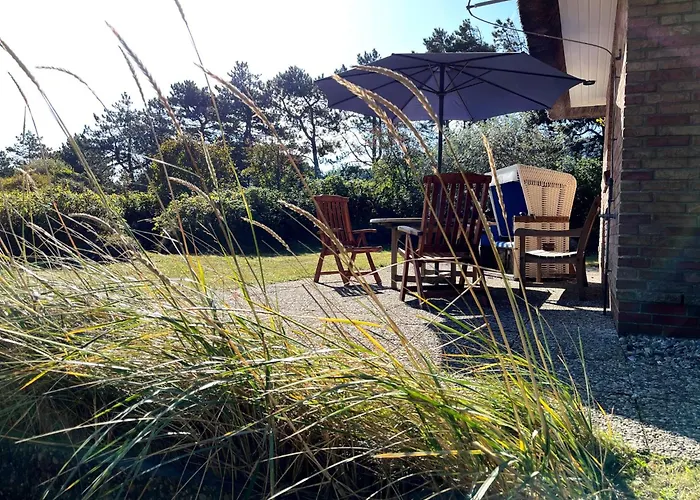 Casa de Férias Reetdachhaeuschen Luett In Kampen